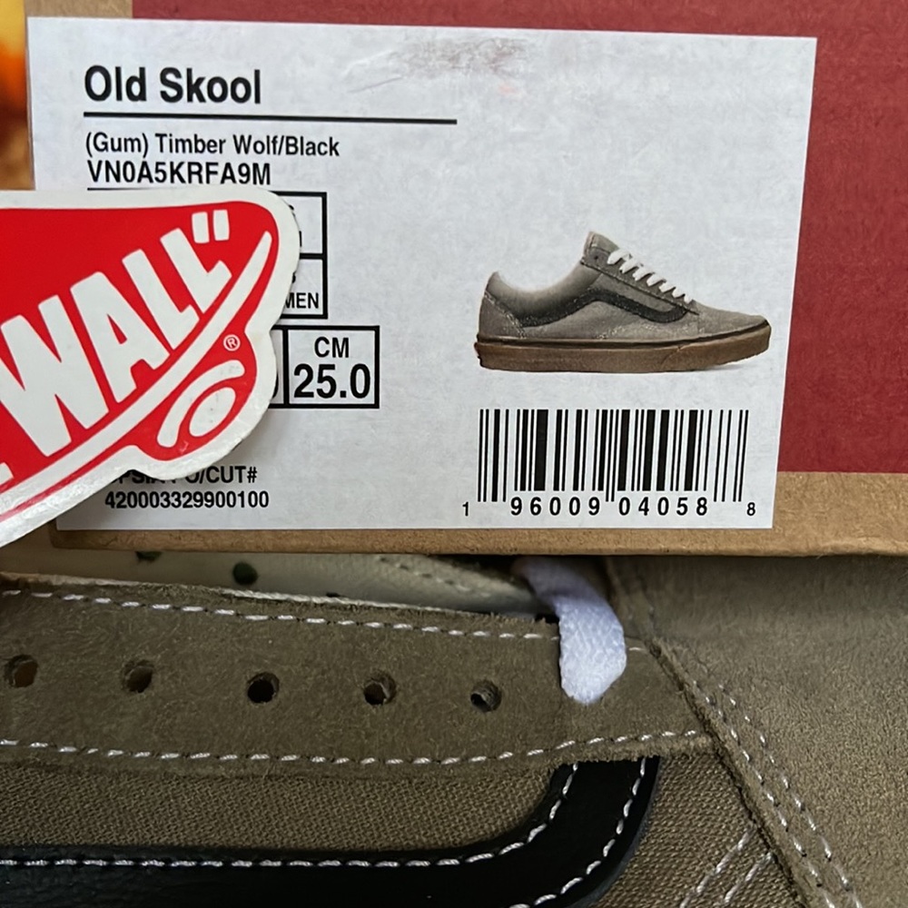 Vans Old School Gum Timber Wolf/Black WMNS sneakers - Picture 16 of 16